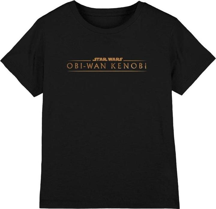 Actual product image Star Wars Childrens/Kids Obi Wan Kenobi Logo T-Shirt (104)