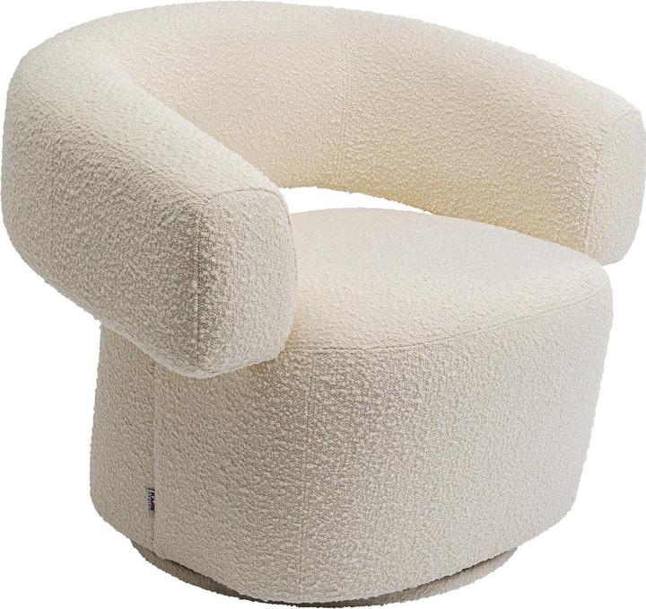 Immagine prodotto Kare Design Poltrona girevole Maye Creme