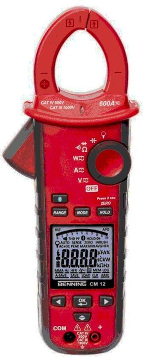 Actual product image Benning Current clamp CM 12 Calibrated na (CAT IV 600V)