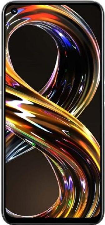 Produktbild realme 8i (128 GB, Space Black, 6.60", Dual SIM + SD, 50 Mpx, 4G)