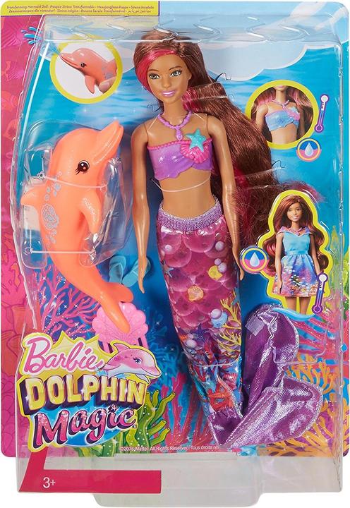 Image du produit Barbie Magie de la sirène dauphin