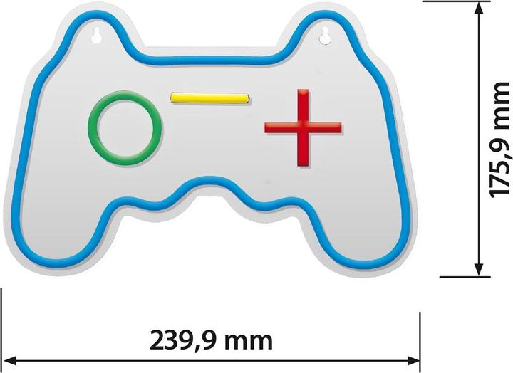 Image du produit Actis ACS-NEON PAD LED Neon (Multicolore, 34 cm, Intérieur, Extérieur)