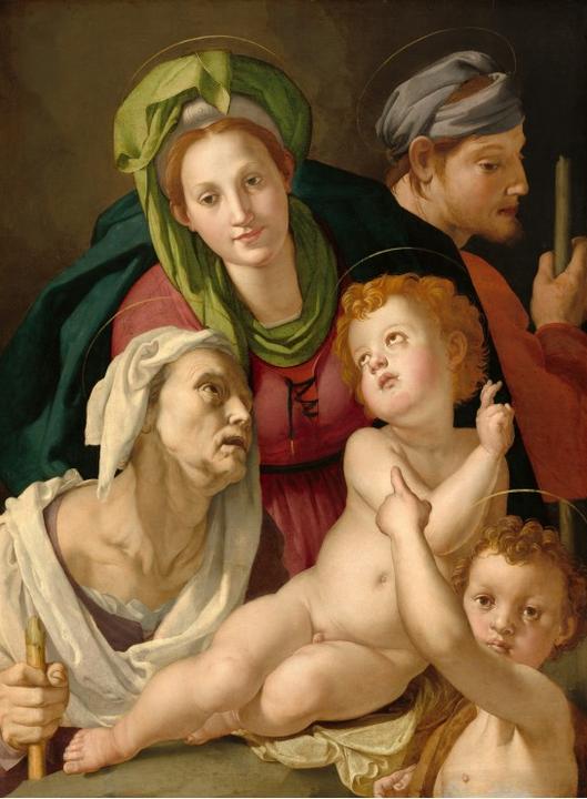 Actual product image Grafika Puzzle 2000 pieces Agnolo Bronzino: The Holy Family, 1527/1528 (2000 pieces)