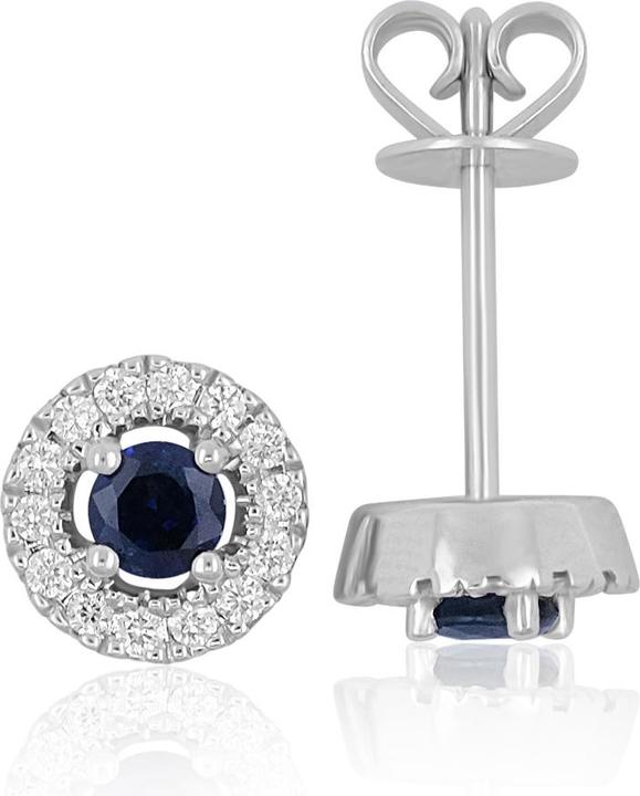 Muau Ohrstecker (750/18K Weissgold)