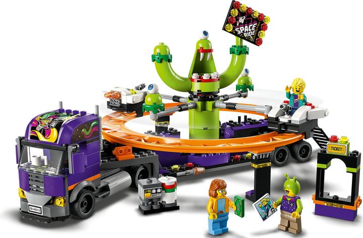 Immagine prodotto LEGO Camion con giostra spaziale (60313, LEGO City)