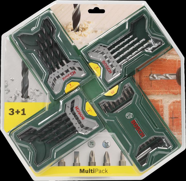 Immagine prodotto Bosch Zubehör Mini-X-Line (Esagonale M5, Croce Phillips PH M2, Presa esagonale TX M20, Esagono incassato TX M25, Esagonale M4, Croce Phillips PH M1, Esagono cavo TX M15, Croce Pozidriv PZ M3, Presa esagonale TX M30, Croce Phillips PH M3, Fessura per vite M8, Croce Pozidriv PZ M2, Esagonale M6, Croce Pozidriv PZ M1)