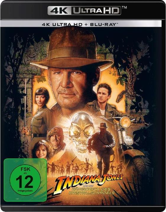 Produktbild Indiana Jones-Königreich d.Kristallschädels-4K (Blu-ray, 2008, Deutsch)
