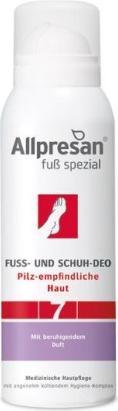 Allpresan pedicare 7 Fu u Schu Deo 125ml (Fussdeodorant & -puder, 125 ml)