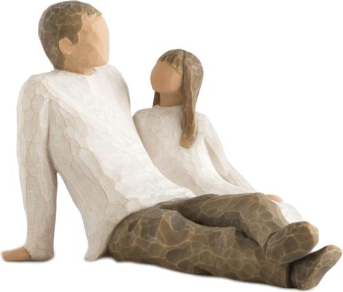 Produktbild Willow Tree Father and Daughter (11.5 x 11.5 cm)