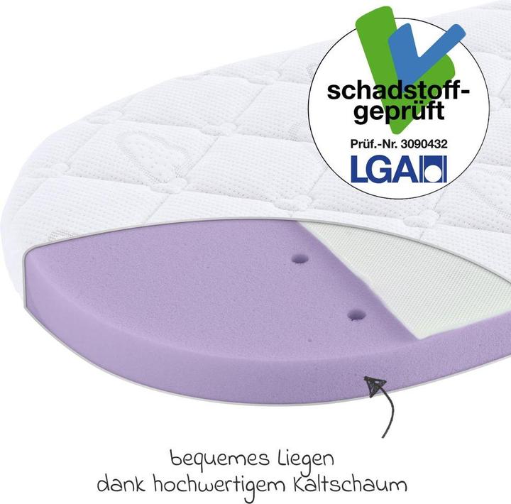 Produktbild Träumeland Bollerwagenmatraze Brise Light (82 x 46 cm)