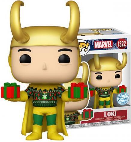 Produktbild Funko Pop! Marvel: Loki (with Sweater) (Metallic) (Special Edition) #1322 Bobble-Head Vinyl Figure