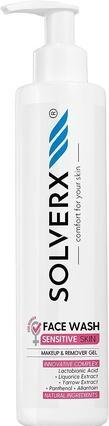 Image du produit Solverx Sensitive Skin Gel pour le lavage et le démaquillage du visage (Gel, 200 ml)