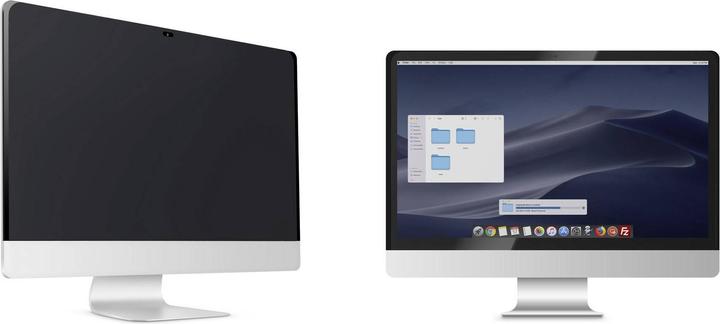 Actual product image Renkforce RF-MPSIMAC-270 Privacy Film 68,6cm (27 ) Aspect Ratio: 16:9 RF-6026106 Suitable for Mode (25.04", 16 : 9)