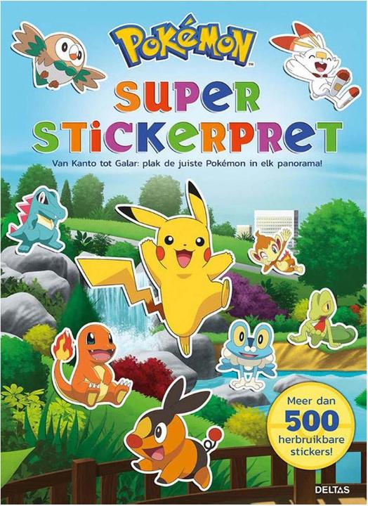 Image du produit Autocollants Pokemon Super Fun