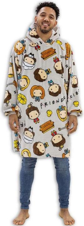 Produktbild Friends Erwachsene Gruppe Hoodie Decke (95 x 110 cm)