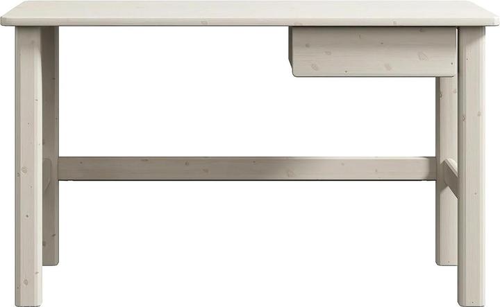 Immagine prodotto Flexa Classic Schreibtisch mit Schublade Weiss lasiert