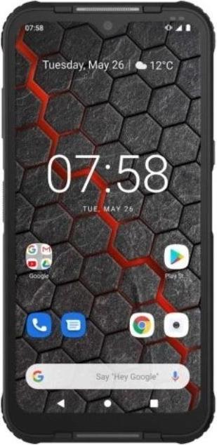 Actual product image Myphone HAMMER Blade 3 (6.2 inch) Dual SIM Android 10.0 USB Type-C (64 GB, Black, 6.20", SIM + eSIM, 48 Mpx, 4G)