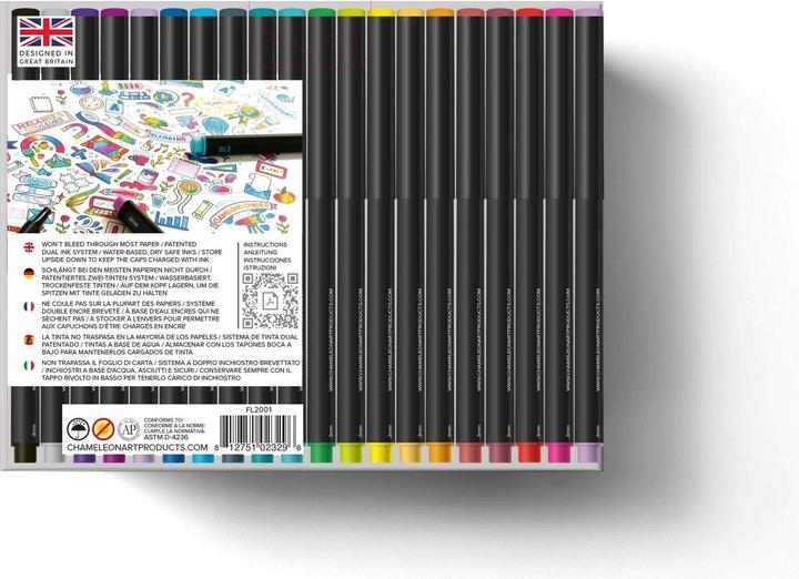 Actual product image Chameleon Fineliner Changing Color (Multicoloured, 20 x)