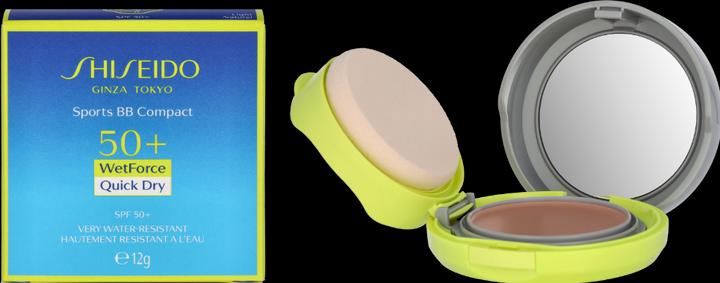 Produktbild Shiseido Sports BB Compact SPF50+ (Sonnencreme Gesicht, SPF 50, 12 g)
