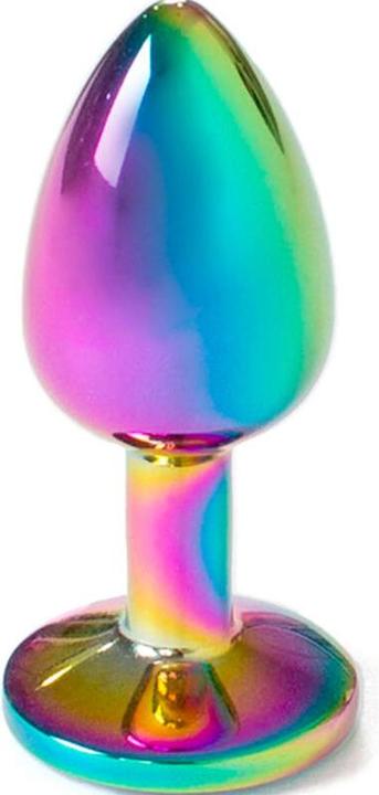 Produktbild Secret play Metall Butt Plug Regenbogen Kleine Gr?Sse 7 cm