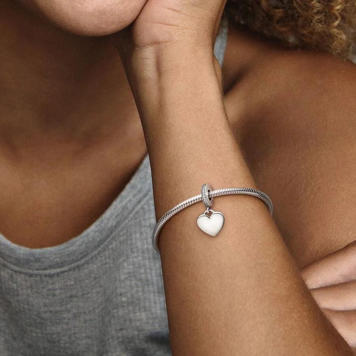 Image du produit Pandora Coeur gravé (Argent massif)