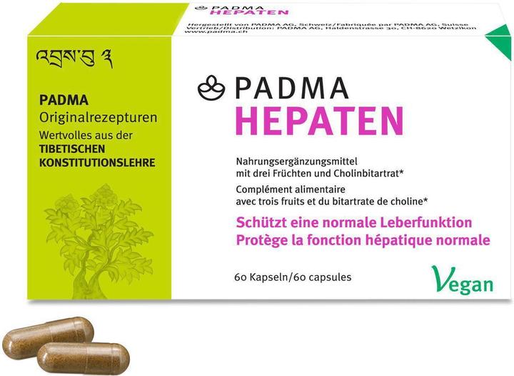 Image du produit Padma Hepaten (60 pièce(s), Capsules, 60 g)