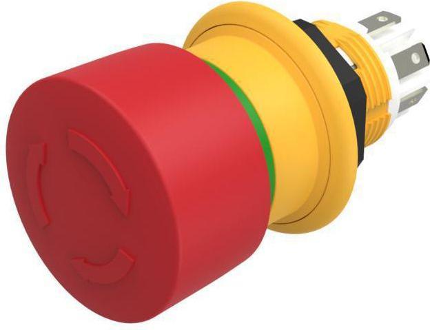 Actual product image EAO Compact E-Stop twist 30mm 3NC ST/PT, grn