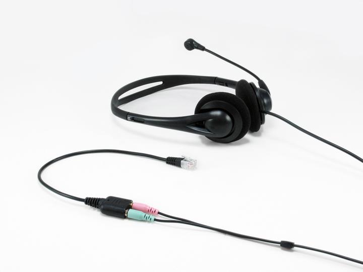 Produktbild equip Telefonkabel RJ9 auf. Klinke für Headset