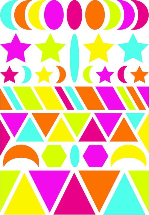 Image du produit Maildor Baby, Sach 20 pl 14,8x21cm, Géométriques vif/pastel -