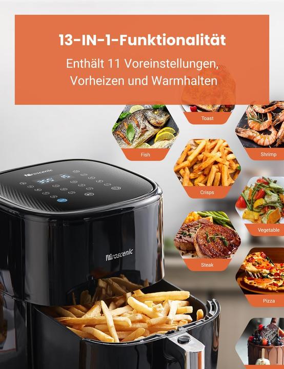 Image du produit Proscenic Friteuse à air chaud XXL