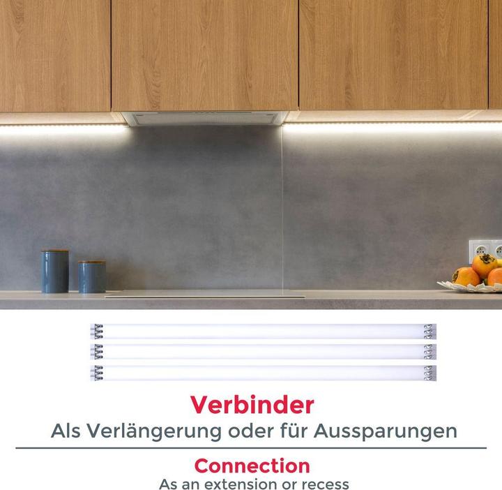 Immagine prodotto B.K.Licht Set di illuminazione a LED, 2m, 112xLED, bianco (200 cm, Interno)
