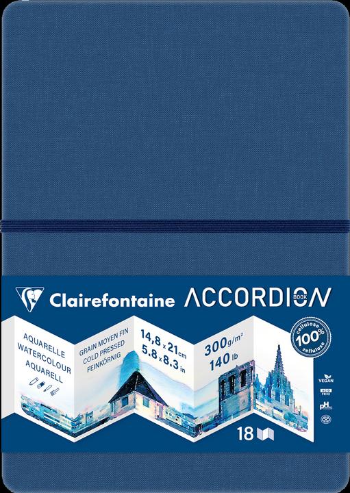 Immagine prodotto Clairefontaine Libro di disegni a fisarmonica (A5, Copertina rigida)
