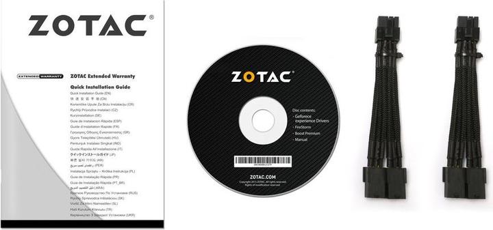 Actual product image Zotac GeForce GTX 1070 Ti AMP Extreme (8 GB)