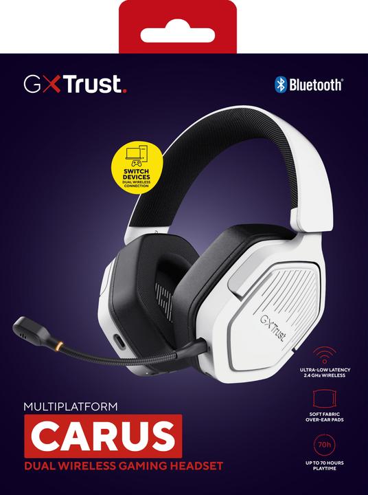 Produktbild Trust Gxt493w Carus Wrls Headset (Kabellos)
