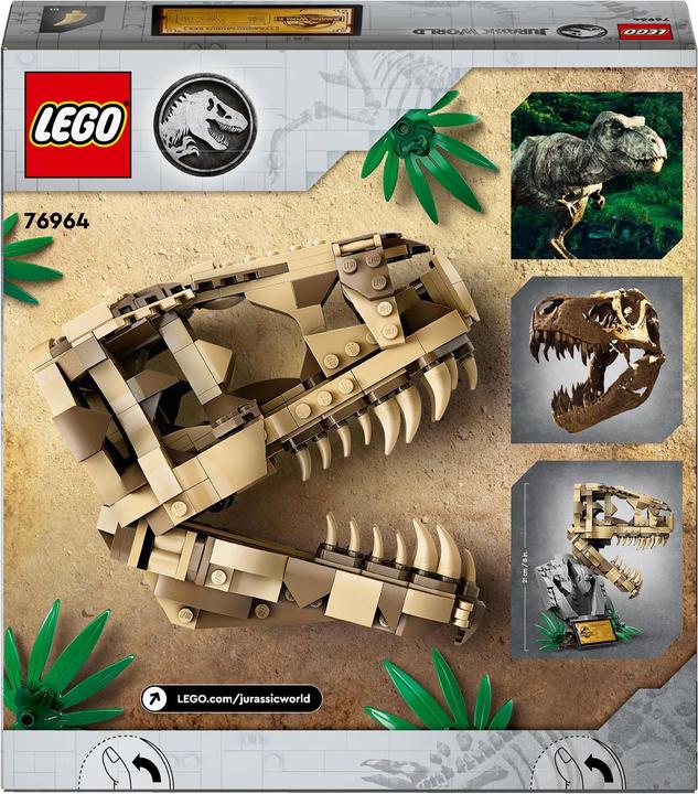 Actual product image LEGO Dinosaur fossils: T. rex head (76964, LEGO Jurassic World)