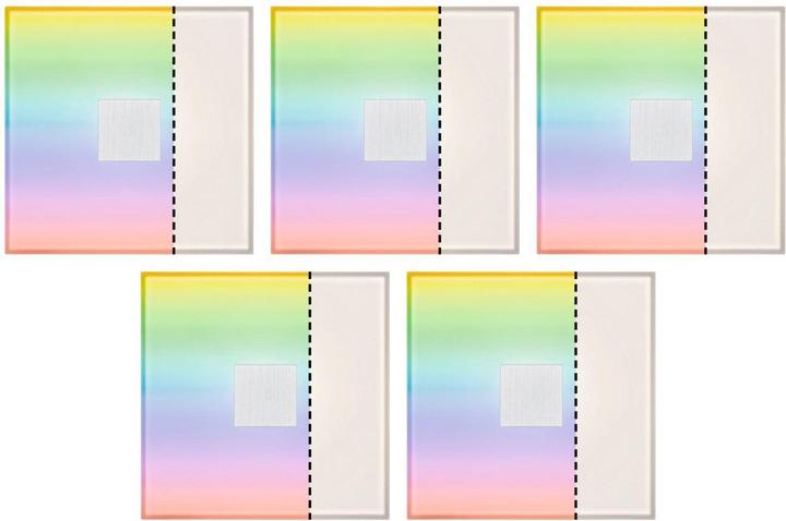Immagine prodotto Paulmann Apparecchio LumiTiles Basic Set Quadrato 5x0.72W (RGBW, 1 cm, Interno)