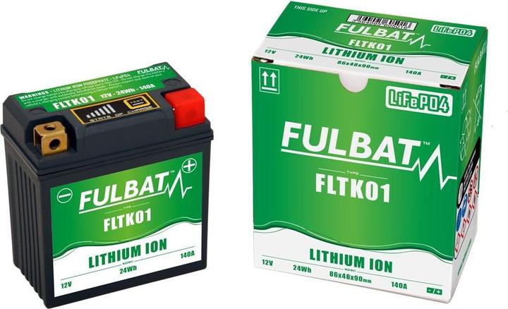 Actual product image Fulbat FLTK01 Lithium