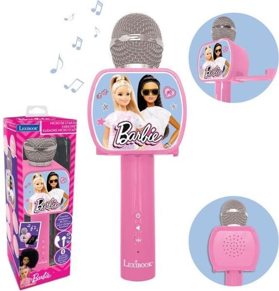 Actual product image Lexibook Barbie - Bluetooth Karaoke Microphone (MIC240FZ)
