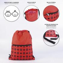 Actual product image Spiderman pocket school, red
