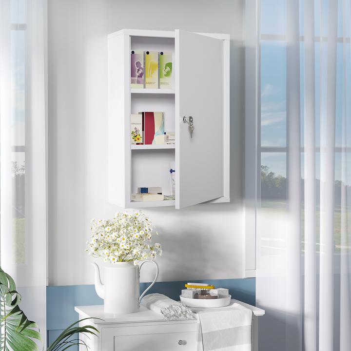 Produktbild Kleankin Medizinschrank (40 x 18 x 60 cm)