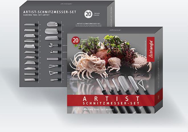 Actual product image Triangle Carving set Artist