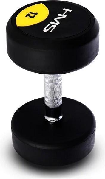 Produktbild HMS hantel HG PRO gumowany 1 x 12 kg (1 x 12 kg)