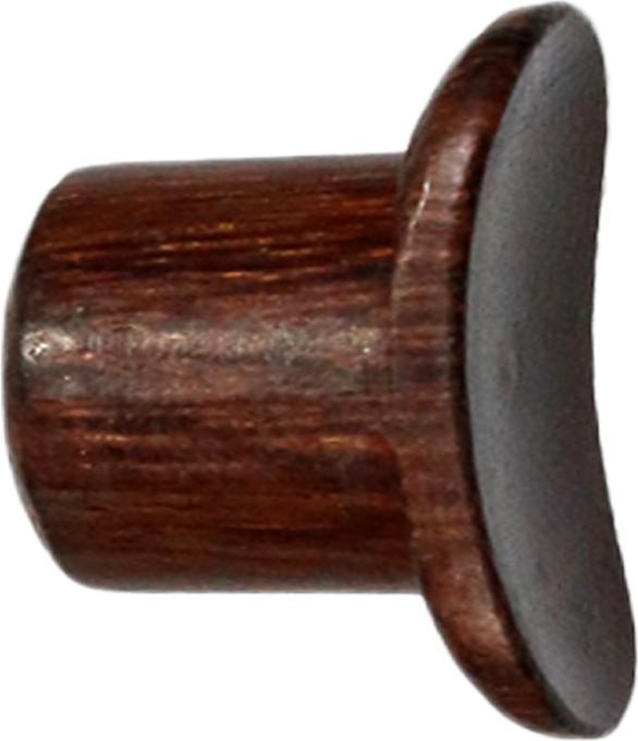 Actual product image Star Piercing Tamarind Wood Labret Plug (without brass, Organic)
