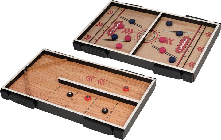 Immagine prodotto Philos Shuffle Game & Speed Hockey, gioco da tavolo, con piedini