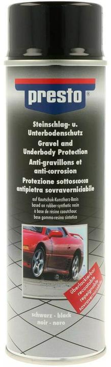 Actual product image Presto Stone chip underbody protection overpaintable 500 ml