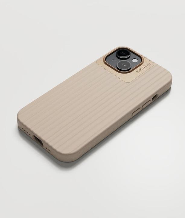 Image du produit Nudient Back Cover Bold Case iPhone 15 Linen Beige (Apple iPhone 15)
