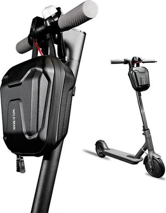 Actual product image Wildman Bicycle accessory traveling bag for scooter waterproof 2,5L TS9 black