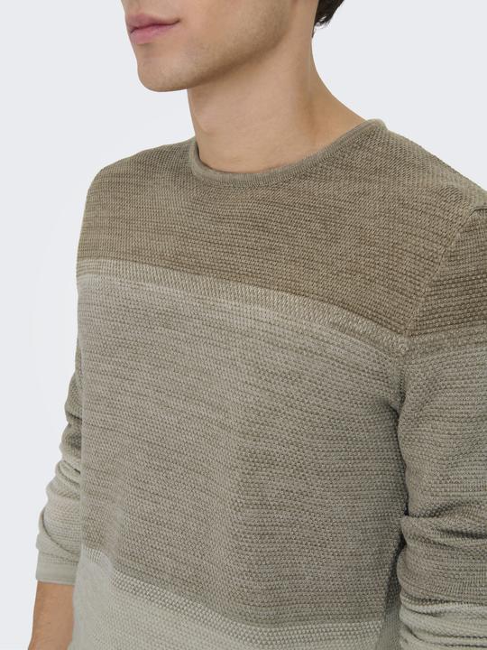 Produktbild Only & Sons Onspanter Reg 12 Struc Crew Knit Noos (XS)