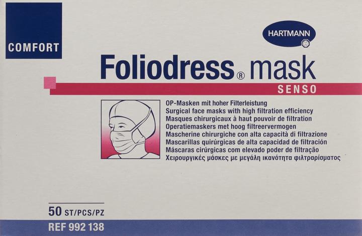 Actual product image Hartmann Foliodress mask Comfort Senso (Protection class I, 50 x)