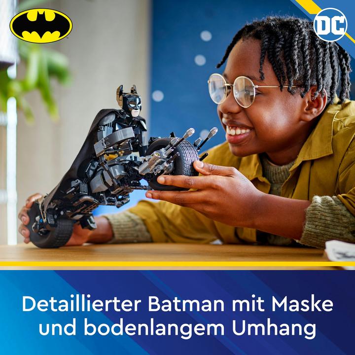 Image du produit LEGO Figurine de construction Batman avec le Batpod (76273, LEGO Super Mario)